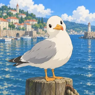 港口海鷗